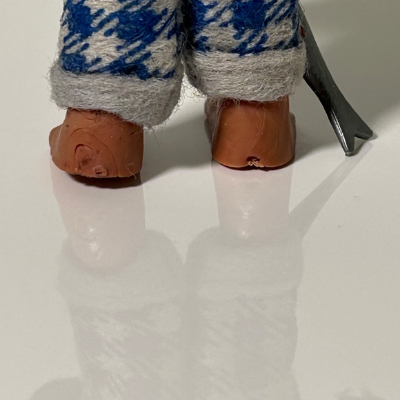 Vintage1950s Steiff Original Peter Figurine Mecki Hedgehog Fisherman Rubber (11B - Picture 6 of 10